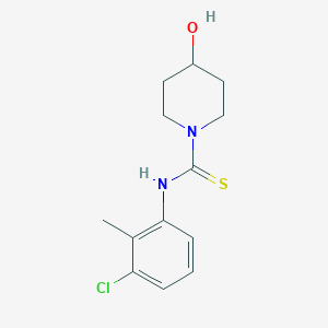 N-(3-chloro-2-methylphenyl)-4-hydroxypiperidine-1-carbothioamide