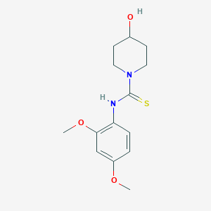 N-(2,4-dimethoxyphenyl)-4-hydroxypiperidine-1-carbothioamide