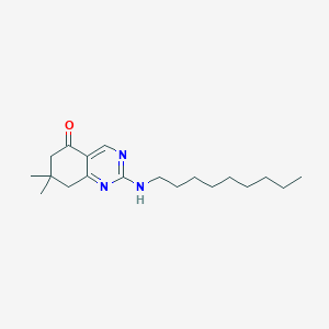 molecular formula C19H31N3O B215781 7,7-dimethyl-2-(nonylamino)-7,8-dihydroquinazolin-5(6H)-one 