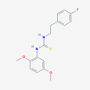 1-(2,5-Dimethoxyphenyl)-3-[2-(4-fluorophenyl)ethyl]thiourea