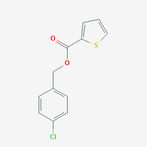 molecular formula C12H9ClO2S B215926 (4-Chlorophenyl)methyl thiophene-2-carboxylate 