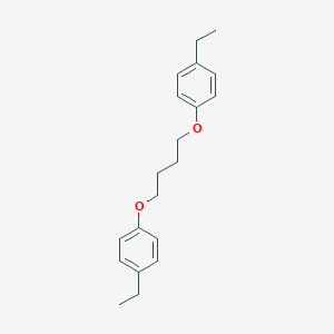 1-Ethyl-4-[4-(4-ethylphenoxy)butoxy]benzene
