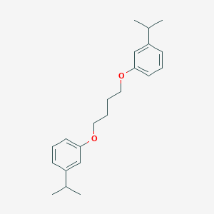 molecular formula C22H30O2 B216131 1-Isopropyl-3-[4-(3-isopropylphenoxy)butoxy]benzene 