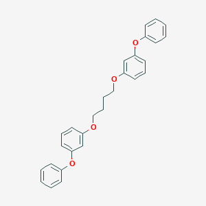 molecular formula C28H26O4 B216132 1-Phenoxy-3-[4-(3-phenoxyphenoxy)butoxy]benzene 