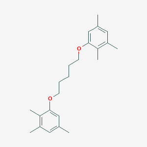 molecular formula C23H32O2 B216142 1,2,5-Trimethyl-3-{[5-(2,3,5-trimethylphenoxy)pentyl]oxy}benzene 