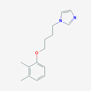molecular formula C15H20N2O B216143 1-[4-(2,3-dimethylphenoxy)butyl]-1H-imidazole 