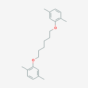 2-{[6-(2,5-Dimethylphenoxy)hexyl]oxy}-1,4-dimethylbenzene