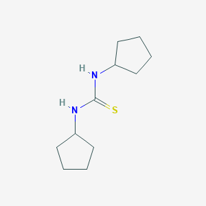 molecular formula C11H20N2S B216352 1,3-Dicyclopentylthiourea 