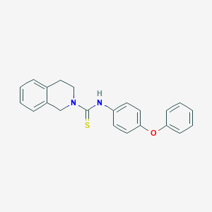 N-(4-phenoxyphenyl)-3,4-dihydroisoquinoline-2(1H)-carbothioamide