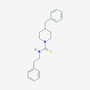 molecular formula C21H26N2S B216418 4-benzyl-N-(2-phenylethyl)piperidine-1-carbothioamide 