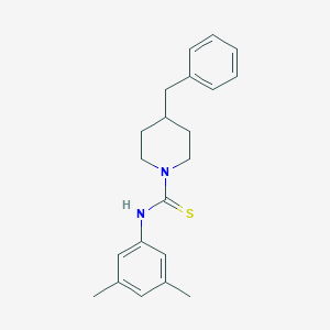 molecular formula C21H26N2S B216420 4-benzyl-N-(3,5-dimethylphenyl)piperidine-1-carbothioamide 