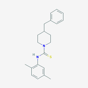 molecular formula C21H26N2S B216421 4-benzyl-N-(2,5-dimethylphenyl)piperidine-1-carbothioamide 