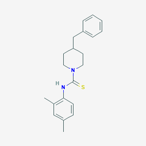 molecular formula C21H26N2S B216422 4-benzyl-N-(2,4-dimethylphenyl)piperidine-1-carbothioamide 