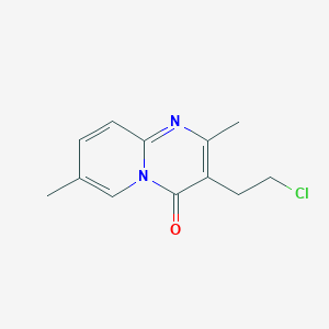 B021650 3-(2-Chloroethyl)-2,7-dimethyl-4H-pyrido[1,2-a]pyrimidin-4-one CAS No. 58837-31-3