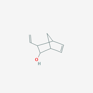 molecular formula C18H21NO4 B216618 Bicyclo(2.2.1)hept-5-en-2-ol, 3-ethenyl-, (exo)- CAS No. 104013-09-4