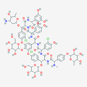 molecular formula C83H89Cl3N8O34 B216642 Chloropolysporin B CAS No. 105650-11-1