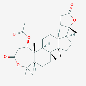 molecular formula C13H16Cl3N3O2S B216669 Brachycarpone CAS No. 103223-12-7