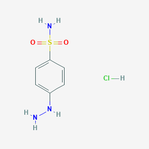 B021676 4-hydrazinylbenzenesulfonamide Hydrochloride CAS No. 17852-52-7