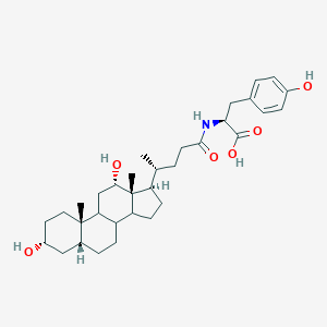 molecular formula C33H49NO6 B216784 Deoxycholyltyrosine CAS No. 103528-66-1
