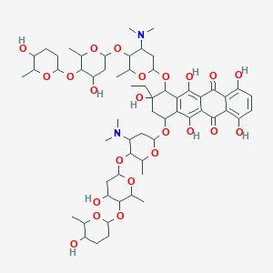 molecular formula C60H88N2O23 B216789 奥贝霉素D CAS No. 107807-17-0