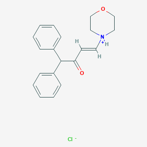 molecular formula C20H22ClNO2 B216873 1,1-Diphenyl-4-morpholino-3-buten-2-one hydrochloride CAS No. 100482-63-1