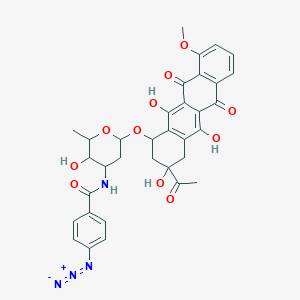 molecular formula C10H5Cl2NO2 B216878 N-(p-Azidobenzoyl)daunorubicin CAS No. 103597-53-1