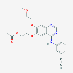 B021690 Desmethyl Erlotinib Acetate CAS No. 183320-15-2