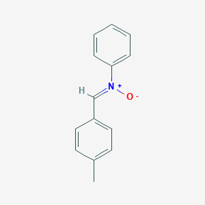 molecular formula C14H13NO B216958 Nitrone, N-phenyl-alpha-p-tolyl- CAS No. 19865-55-5