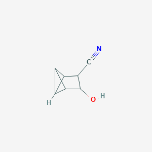 molecular formula C16H36ClNO2 B217133 cis-4-Hydroxytricyclo[3.1.0.0(2,6)]hexane-3-carbonitrile CAS No. 103495-49-4
