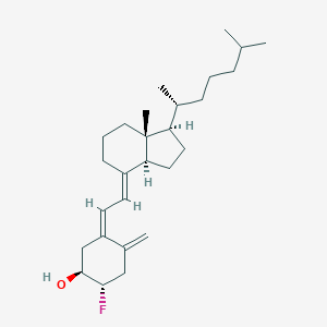 molecular formula C14H17ClN2O2 B217146 2-Fluorovitamin D3 CAS No. 103638-37-5