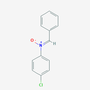 molecular formula C31H26ClNO4 B217170 Nitrone, N-(p-chlorophenyl)-alpha-phenyl- CAS No. 19865-58-8