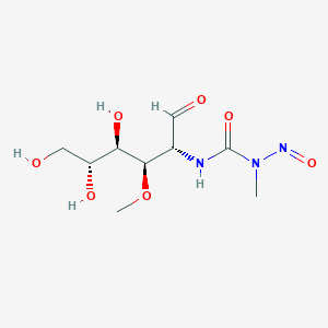 molecular formula C5H2Cl2O2 B217180 3-O-Methyl-2-(((methylnitrosoamino)carbonyl)amino)glucopyranose CAS No. 100821-69-0