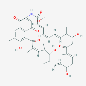 molecular formula C40H47NO10 B217210 Naphthoquinomycin A CAS No. 101190-62-9