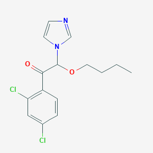 B021722 2-Butoxy-1-(2,4-dichlorophenyl)-2-(1H-imidazol-1-yl)ethanone CAS No. 106837-08-5