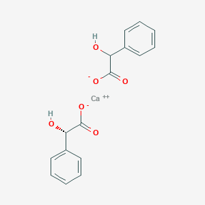 molecular formula C16H14CaO6 B217255 L-(+)-Mandelic acid calcium salt CAS No. 19944-53-7