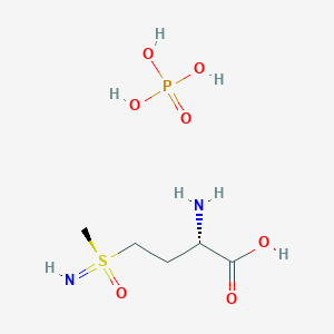 molecular formula C10H16ClNO2 B217259 (2S)-2-Amino-4-(methylsulfonimidoyl)butanoic acid;phosphoric acid CAS No. 109528-34-9