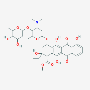 molecular formula C6H2Cl2O2S B217268 Epelmycin C CAS No. 107807-23-8