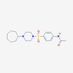 molecular formula C19H29N3O3S B217287 Thaumatin CAS No. 53850-34-3