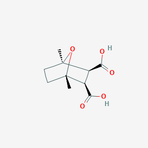 7-Oxabicyclo(2.2.1)heptane-2,3-dicarboxylic acid, 1,4-dimethyl-, (endo,endo)-