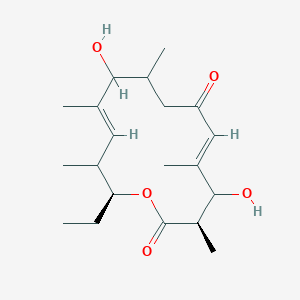 molecular formula C12H15NO2 B217326 Neorustmicin C CAS No. 104169-51-9