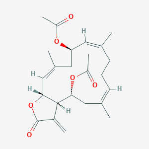 molecular formula C8H15NO3 B217407 Kericembrenolide C CAS No. 104992-92-9