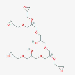 B021742 1,19-Bis(oxiranyl)-8,16-bis(oxiranylmethoxy)-2,6,10,14,18-pentaoxanonadecane-4,12-diol CAS No. 101377-34-8