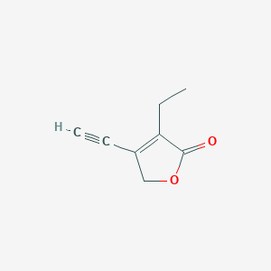 B021744 4-Ethyl-3-ethynyl-2H-furan-5-one CAS No. 109332-79-8