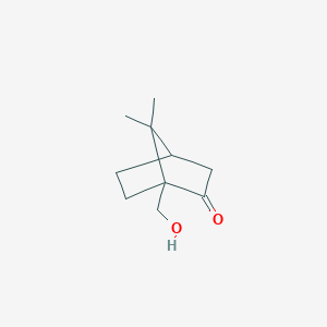 molecular formula C9H12N2O2 B217445 1-Hydroxymethyl-7,7-dimethylbicyclo[2.2.1]heptan-2-one CAS No. 107243-99-2
