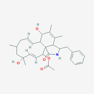 molecular formula C8H10ClN3O3S B217460 Cytochalasin Npho CAS No. 108050-28-8
