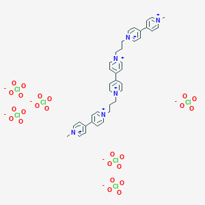 1,1'-Bis(3-(1'-methyl-(4,4'-bipyridinium)-1-yl)-propyl)-4,4'-bipyridinium