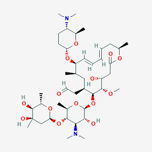 molecular formula C₄₃H₇₄N₂O₁₄ B021755 螺旋霉素 CAS No. 24916-50-5