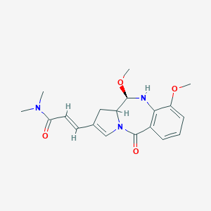 molecular formula C19H23N3O4 B217566 Porothramycin B CAS No. 110652-72-7