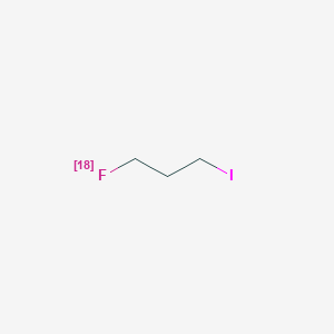 molecular formula C3H6FI B217572 1-(18F)Fluoranyl-3-iodopropane CAS No. 108607-97-2