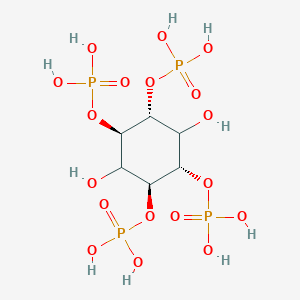 molecular formula C6H16O18P4 B217590 1D-myo-inositol 1,3,4,6-tetrakisphosphate CAS No. 110298-84-5
